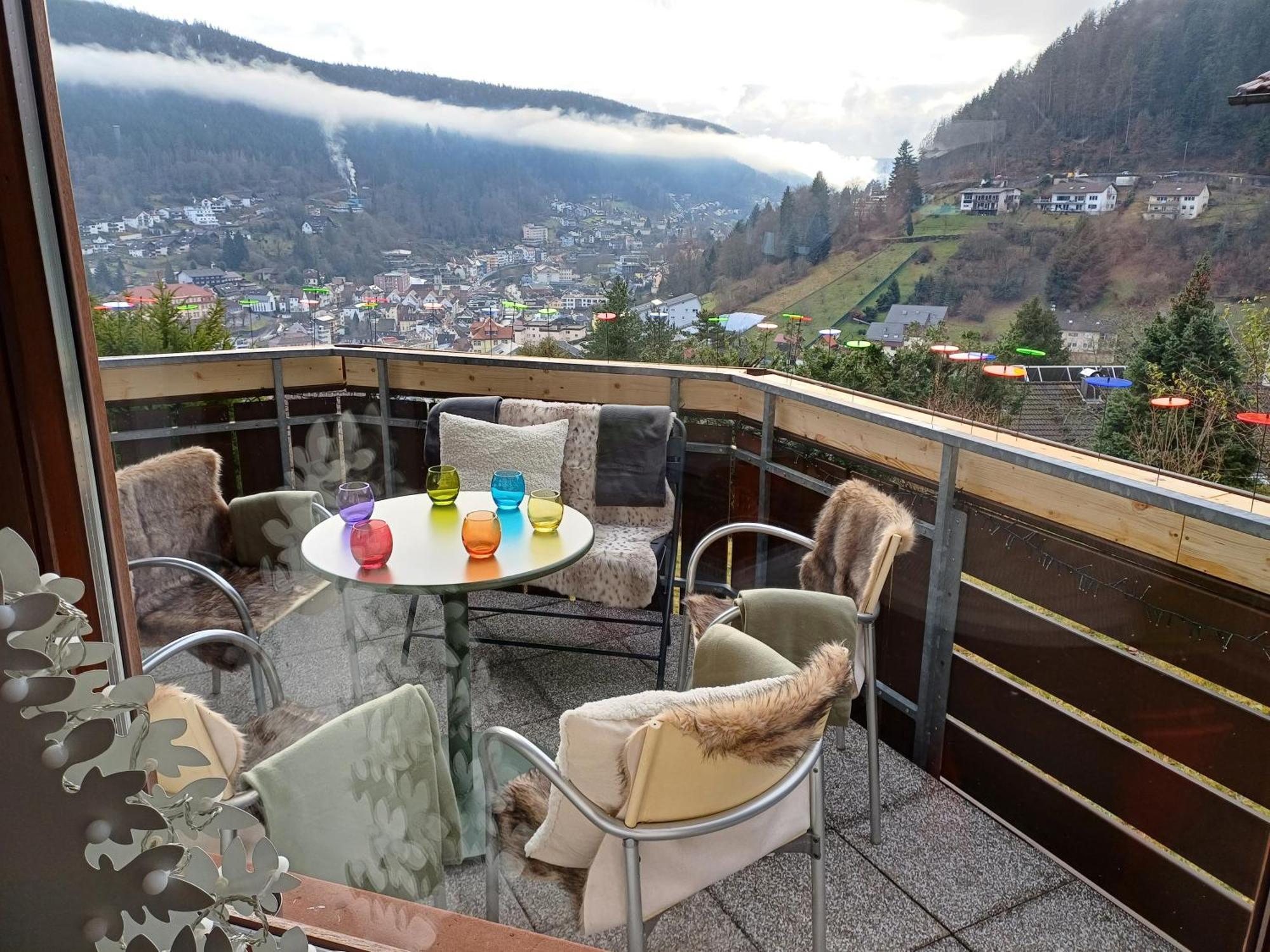 Ferienwohnung Panoramablick Bad Wildbad Extérieur photo