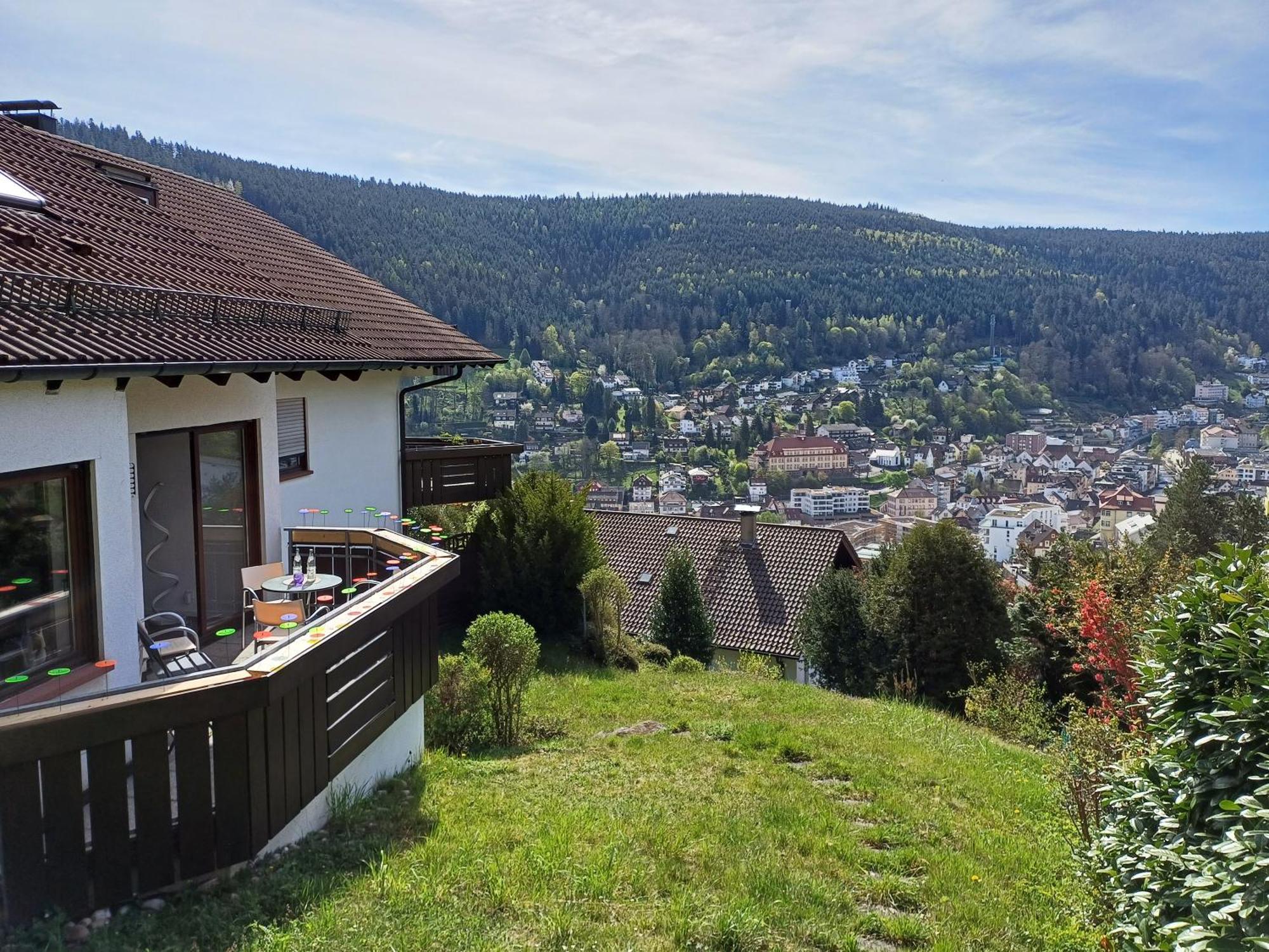 Ferienwohnung Panoramablick Bad Wildbad Extérieur photo
